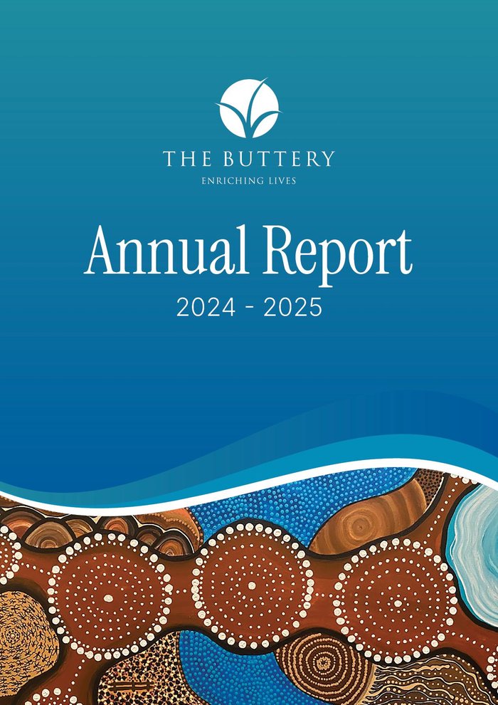 The Buttery Annual Report 2024–2025 cover