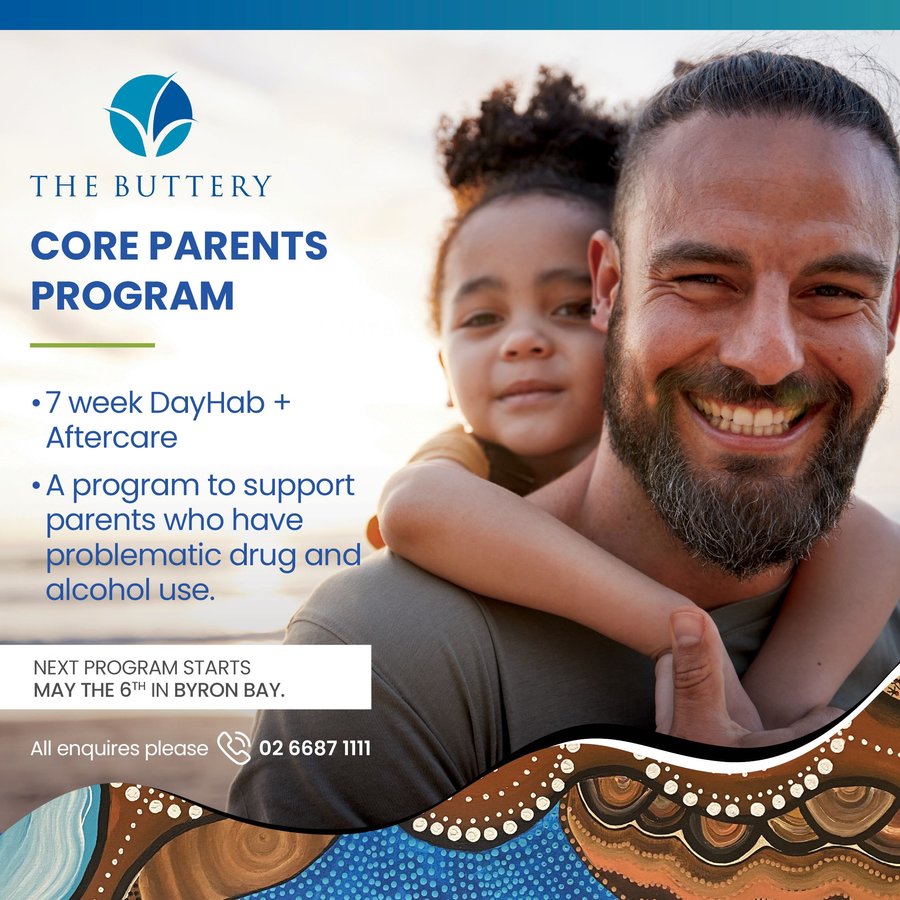 The Buttery social media post — CORE Parents Program